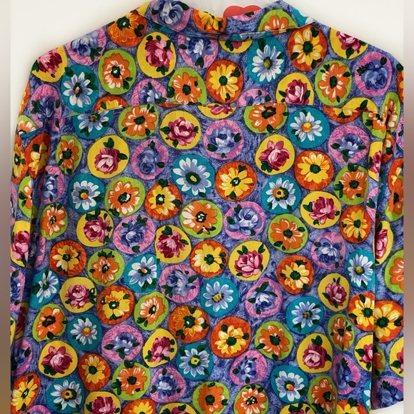 Jam’s World Hawaiian Aloha Shirt, Flowers, XL - Picture 2 of 7